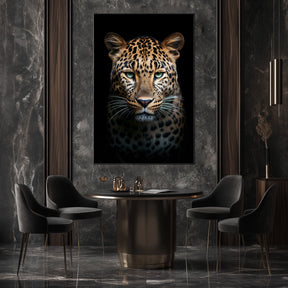 #6 Asani | Leopard Poster - Portrait Front View | 1 of 1000