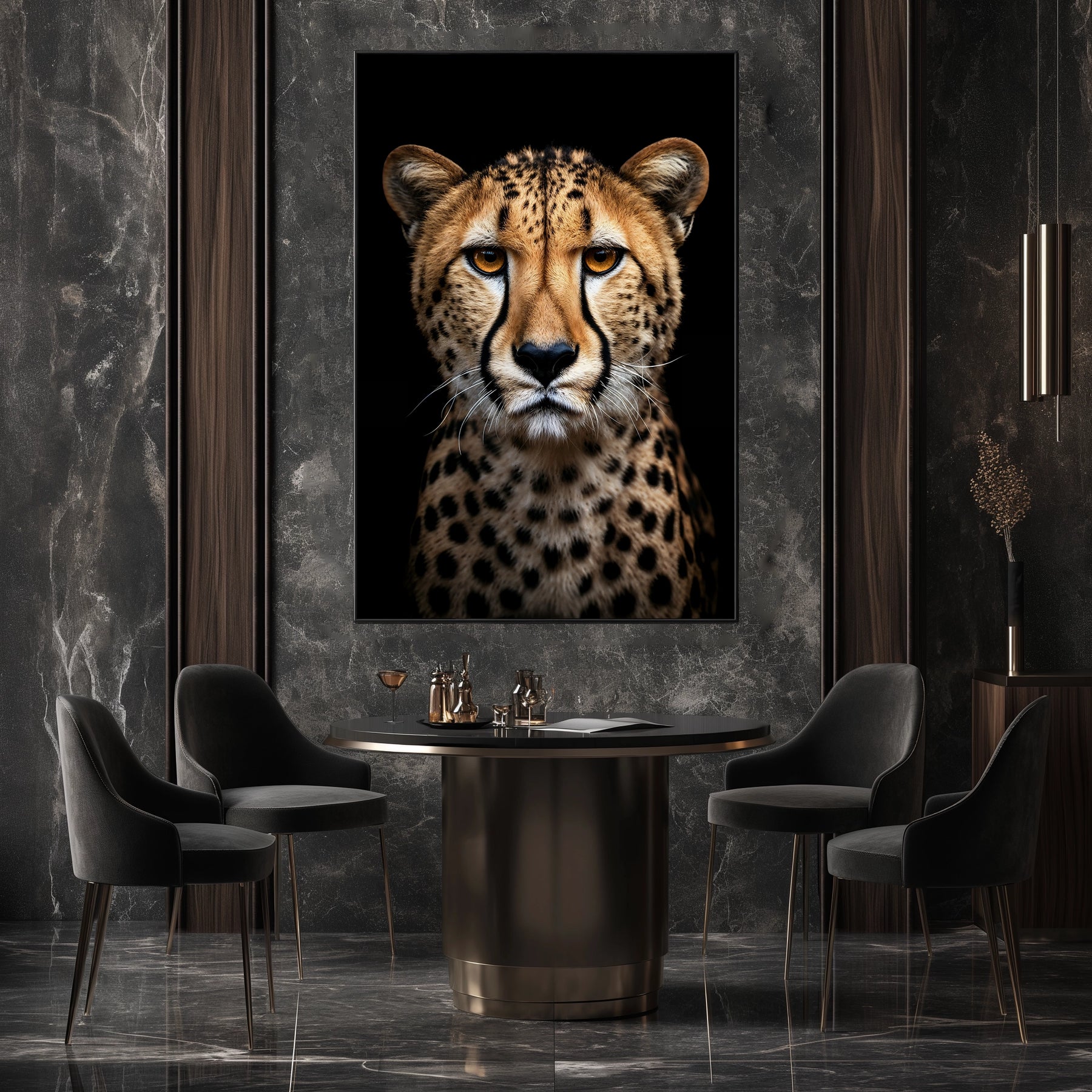 #2 Zephyr | Cheetah Poster - Portrait Front View | 1 of 1000