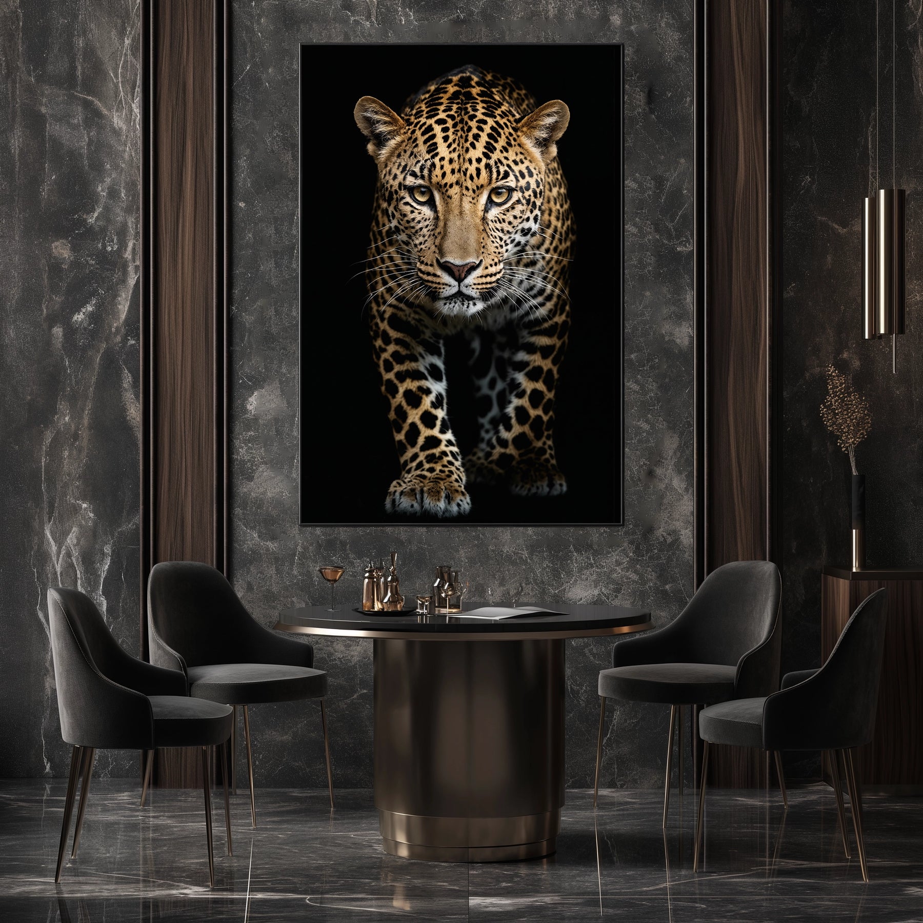 #3 Aurora | Leopard Poster - Full Front View | 1 of 1000