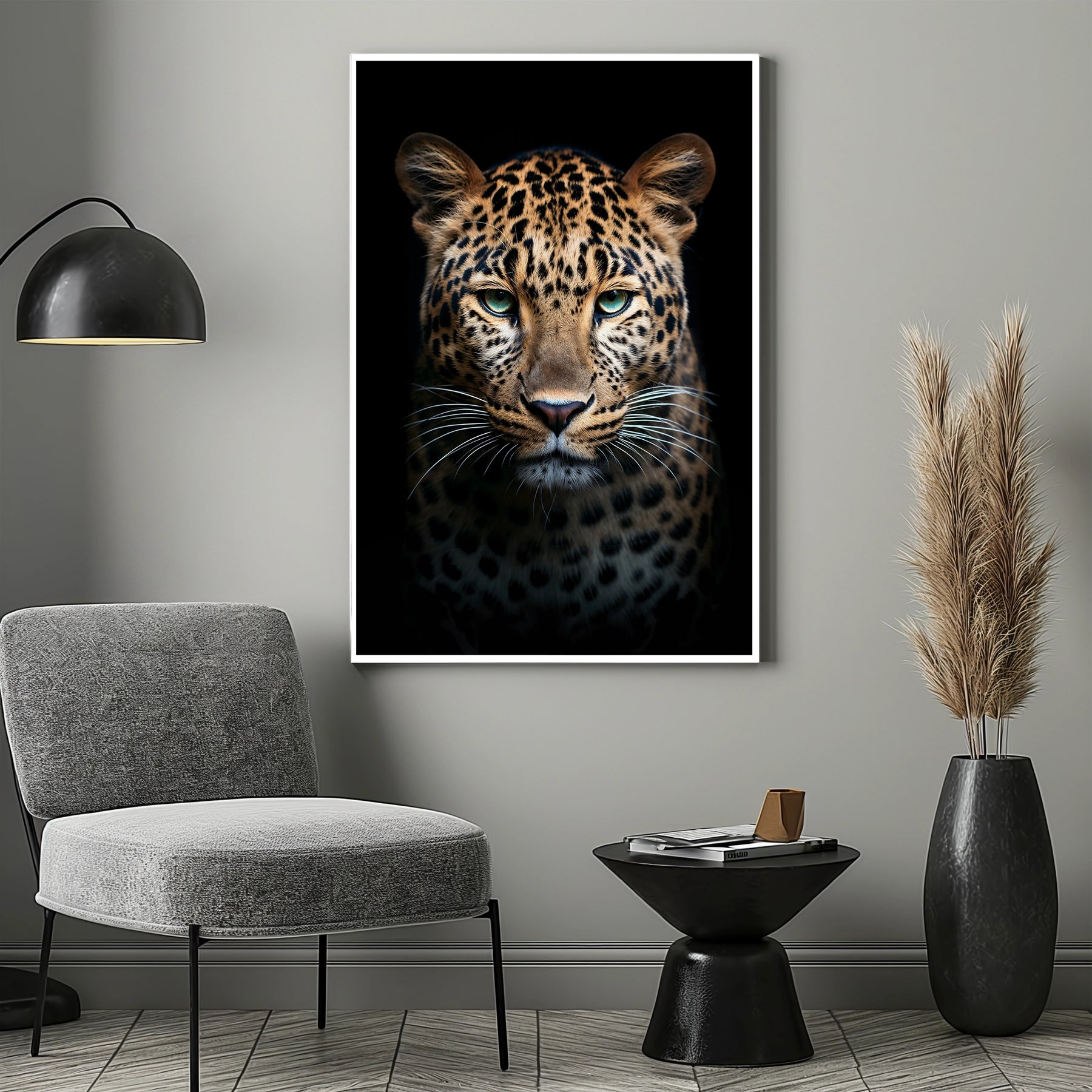 #6 Asani | Leopard Poster - Portrait Front View | 1 of 1000