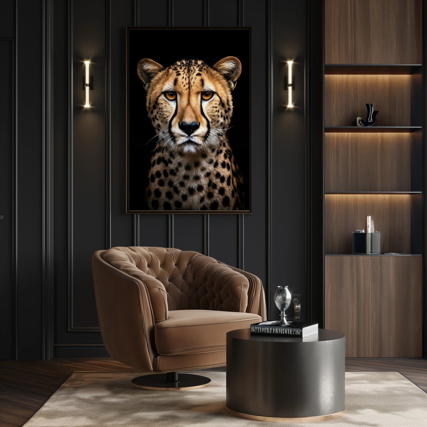 #2 Zephyr | Cheetah Poster - Portrait Front View | 1 of 1000