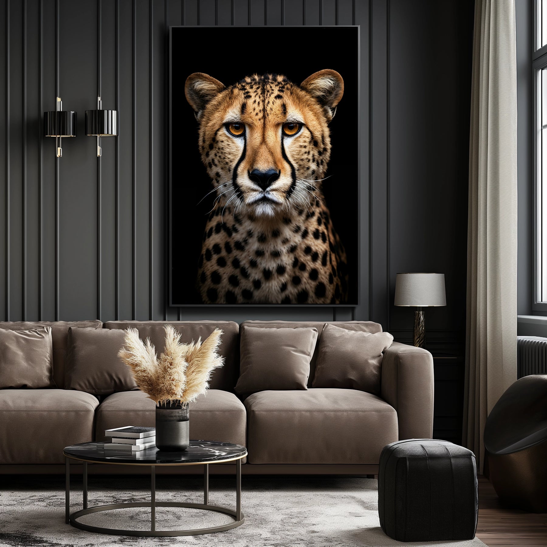 #2 Zephyr | Cheetah Poster - Portrait Front View | 1 of 1000