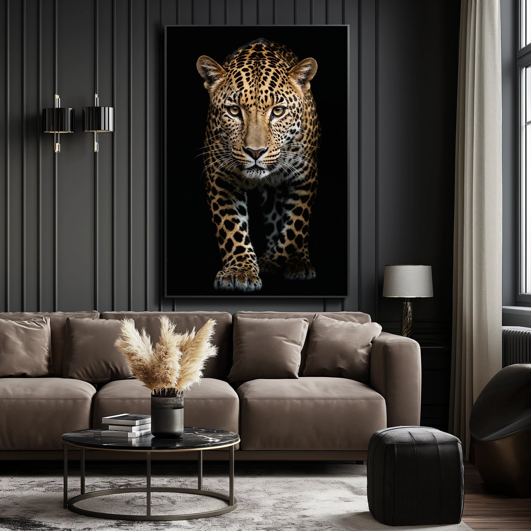 #3 Aurora | Leopard Poster - Full Front View | 1 of 1000